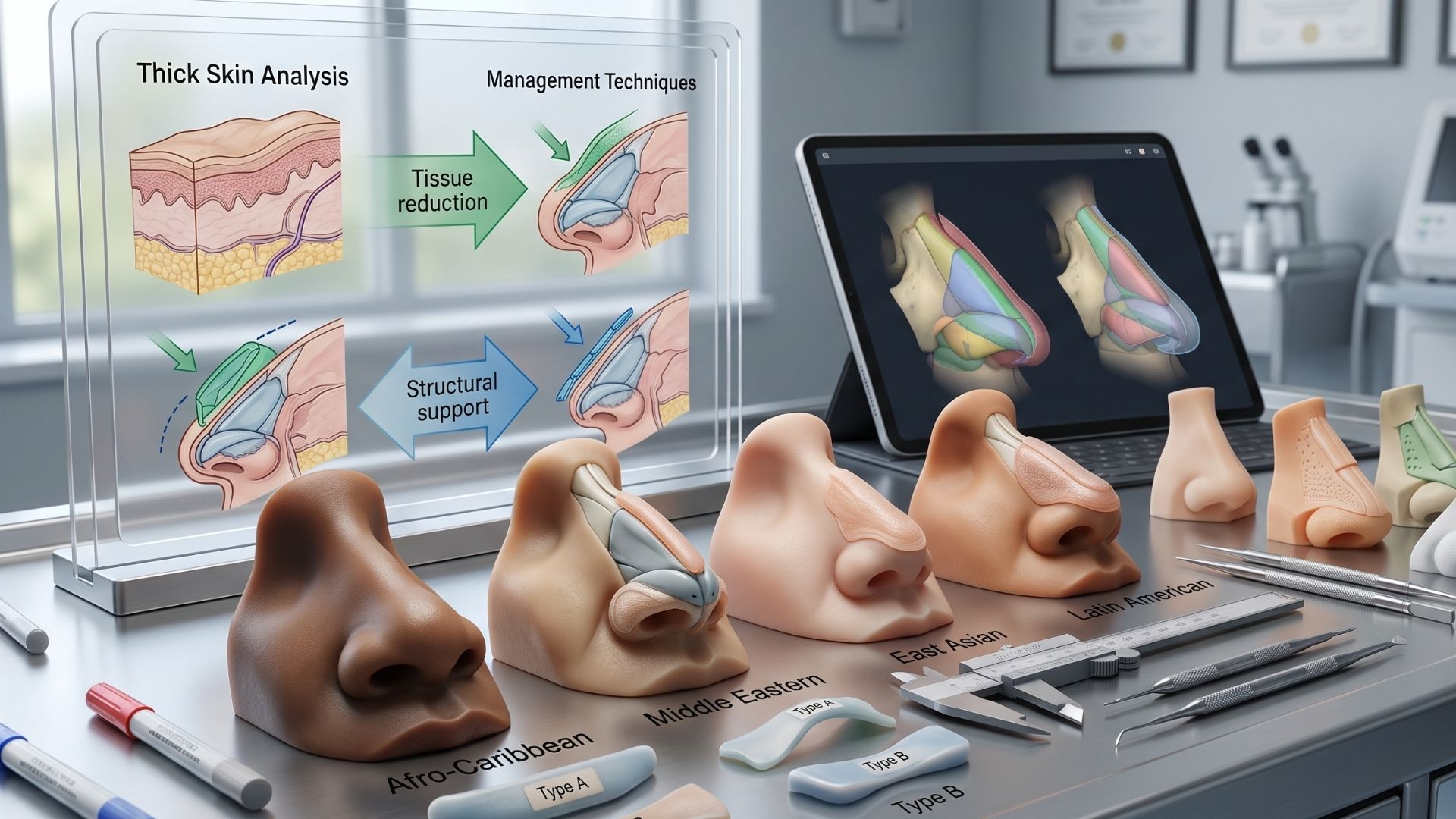 Ethnic Rhinoplasty & Thick Skin Management